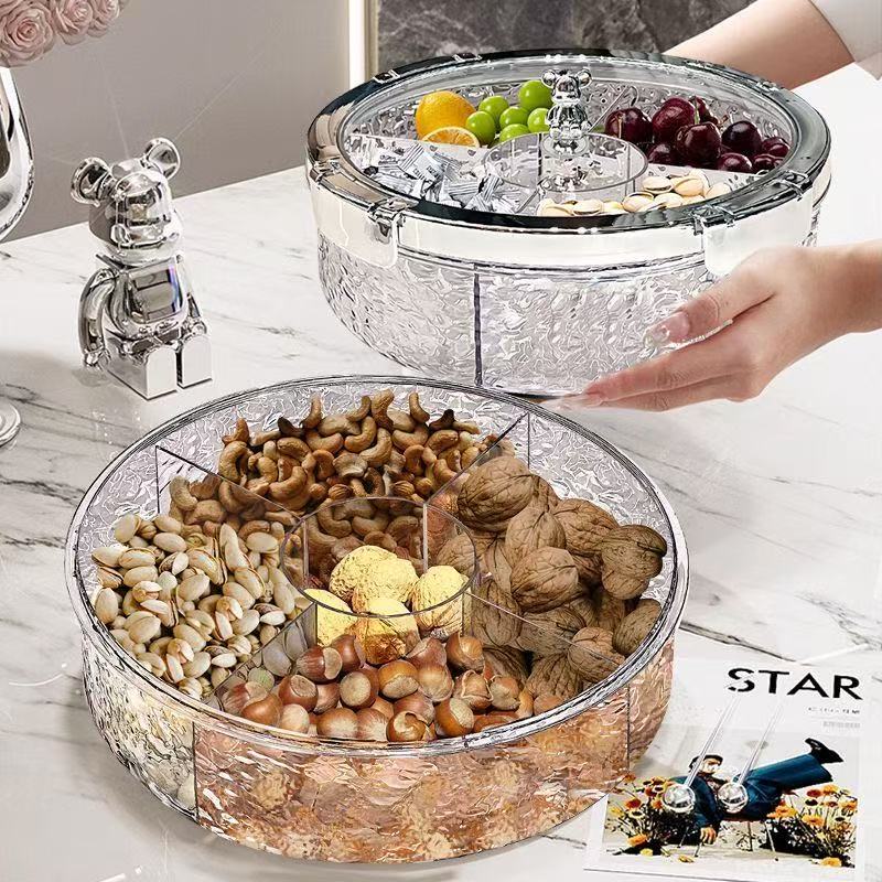 Food Platter Snacks - Тарелка-органайзер для закусок с отделениями и