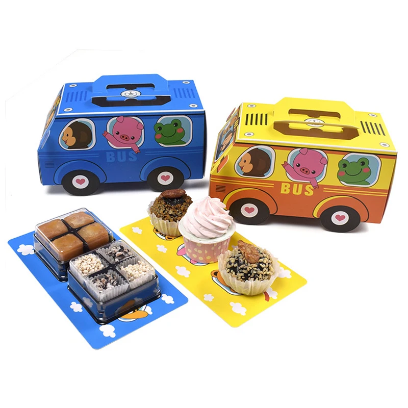 Food Snacks Candy - 6 шт., подарочная коробка, упаковочная ручка,