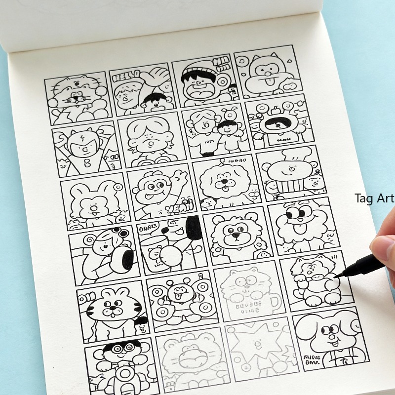 Книга-раскраска для снятия тре – обзор и цена Food Snacks Coloring Book