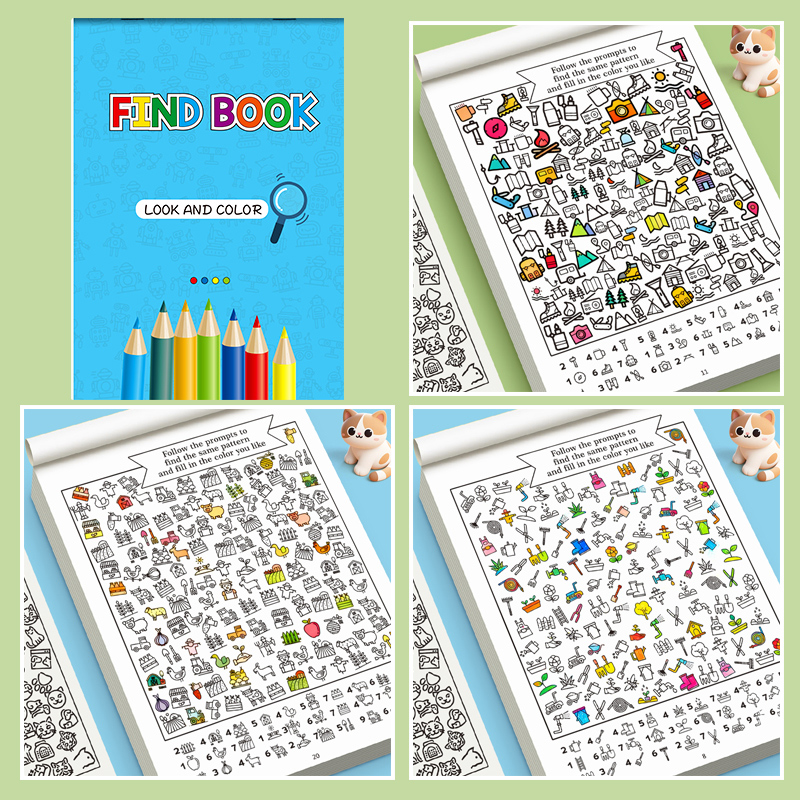 Интерактивная книга со скрытым – обзор и цена Food Snacks Coloring Book