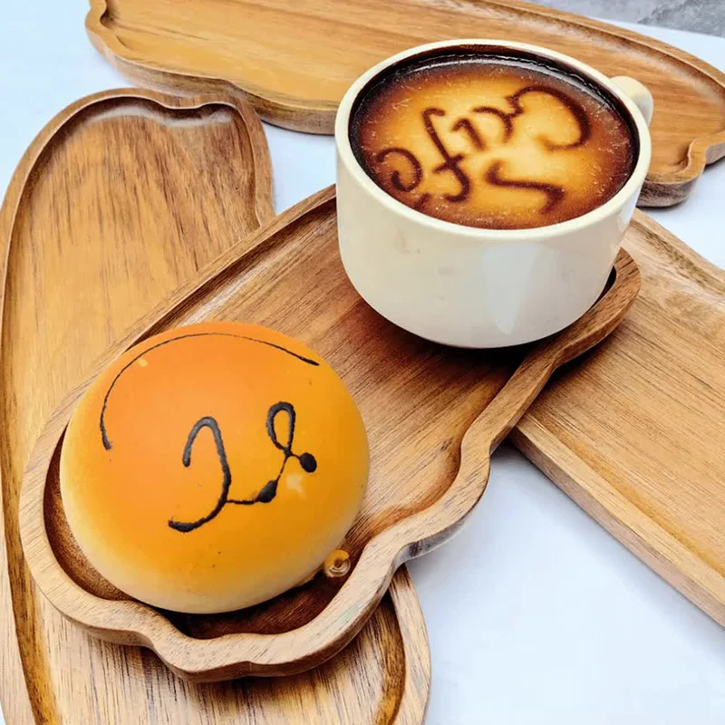 Деревянный поднос для чая и ко – обзор и цена Food Snacks Candy